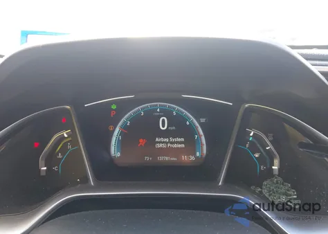 2018 Honda Civic Ex-L from USA, damaged, VIN JHMFC1F70JX002866